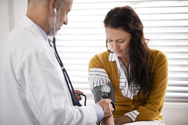 Visite avec le professionnel de santé